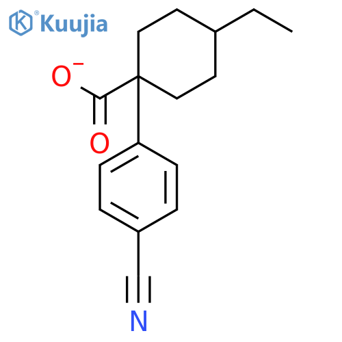 4-Cyanophenyl 4'-trans-ethylcyclohexylcarboxylate structure