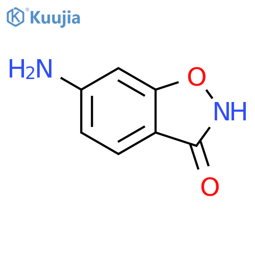 1,2-Benzisoxazol-3(2H)-one,6-amino- structure