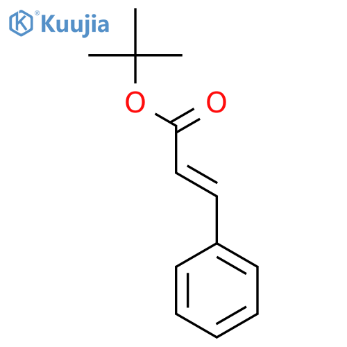 2-Propenoic acid,3-phenyl-, 1,1-dimethylethyl ester structure