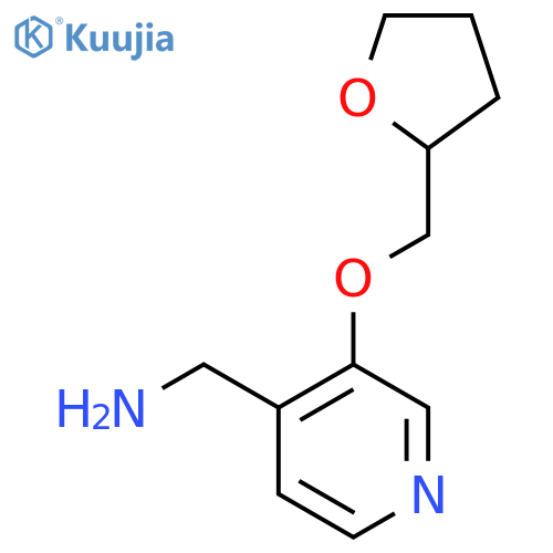 (3-((Tetrahydrofuran-2-yl)methoxy)pyridin-4-yl)methanamine structure