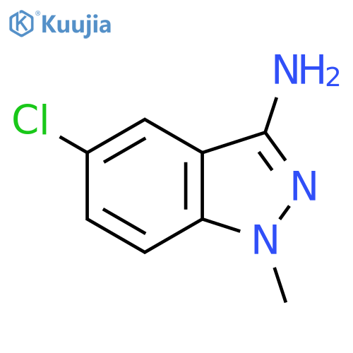 3-Amino-5-chloro-1-methylindazole structure