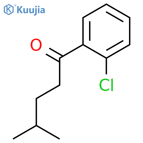 1-Pentanone, 1-(2-chlorophenyl)-4-methyl- structure