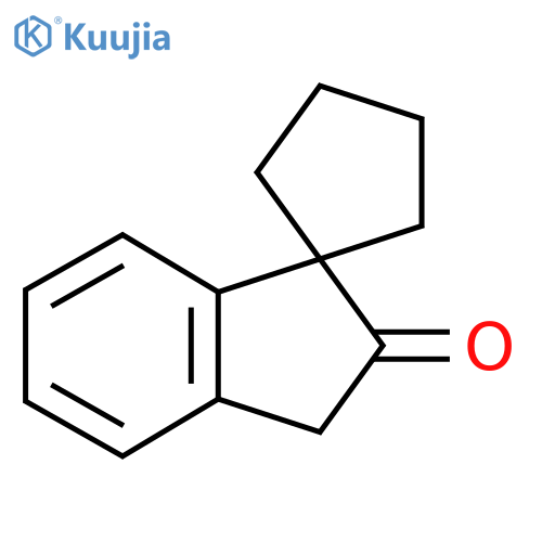 2',3'-dihydrospirocyclopentane-1,1'-inden-2'-one structure