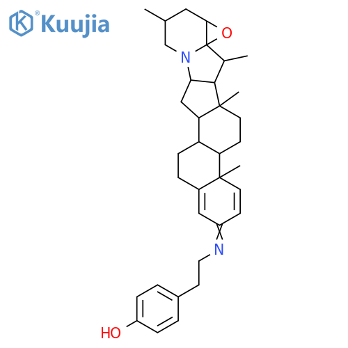 22,23-Epoxysolanida-1,4-dien-3-one; (22R,23R)-form, Imine, N-[(4-hydroxyphenyl)ethyl](Z-) structure