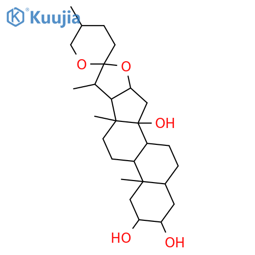 Spirostane-2,3,14-triol; (2α,3β,5α,14α,25R)-form structure