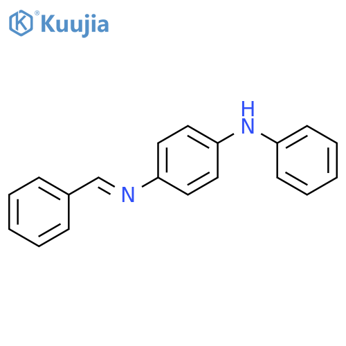 1,4-Benzenediamine,N1-phenyl-N4-(phenylmethylene)- structure