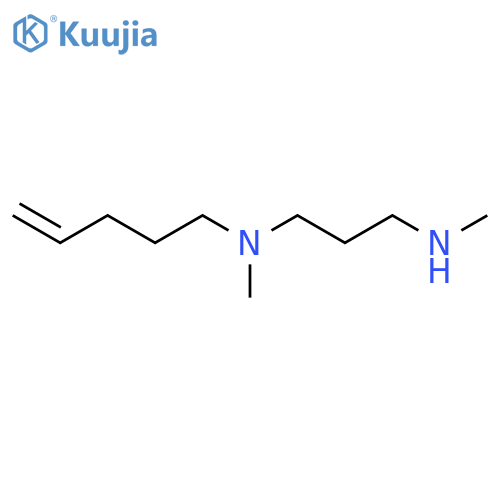 methyl({3-methyl(pent-4-en-1-yl)aminopropyl})amine structure