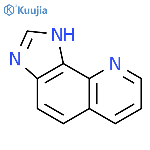 1H-Imidazo[4,5-h]quinoline(9CI) structure