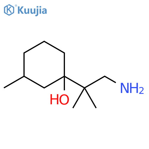 Cyclohexanol, 1-(2-amino-1,1-dimethylethyl)-3-methyl- structure