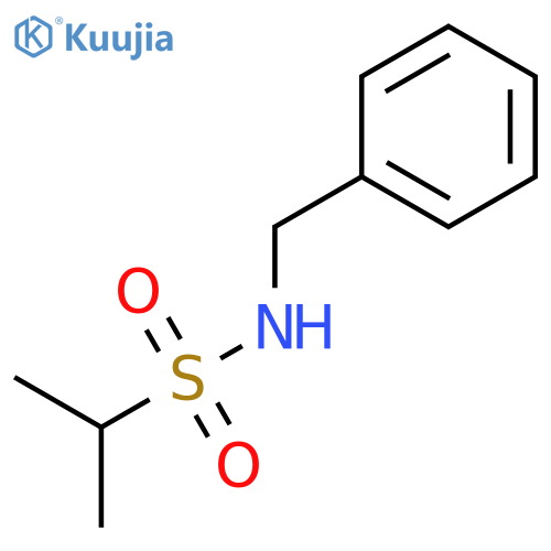 2-PROPANESULFONAMIDE, N-(PHENYLMETHYL)- structure