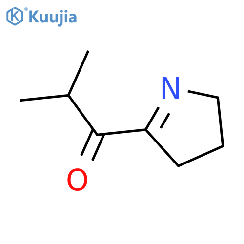 1-Propanone, 1-(3,4-dihydro-2H-pyrrol-5-yl)-2-methyl- structure