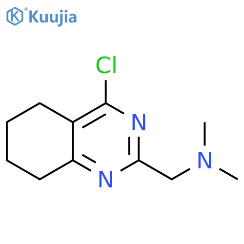 2-Quinazolinemethanamine, 4-chloro-5,6,7,8-tetrahydro-N,N-dimethyl- structure