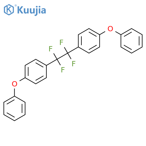 Benzene,1,1'-(1,1,2,2-tetrafluoro-1,2-ethanediyl)bis[4-phenoxy- structure