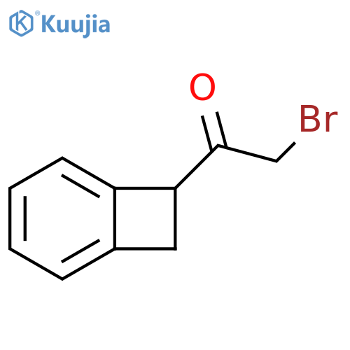 1-{bicyclo4.2.0octa-1,3,5-trien-7-yl}-2-bromoethan-1-one structure