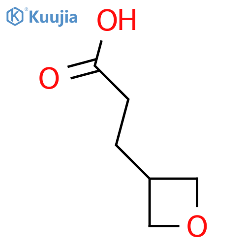 3-(Oxetan-3-yl)propanoic acid structure