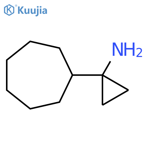1-cycloheptylcyclopropan-1-amine structure