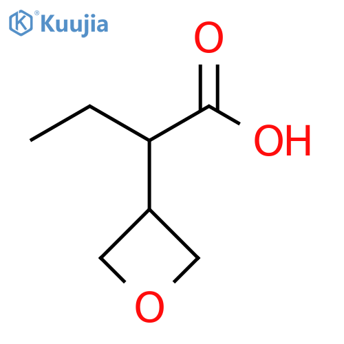 3-Oxetaneacetic acid, α-ethyl- structure