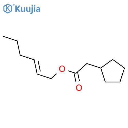 Cyclopentanol,2-(2-hexen-1-yl)-, 1-acetate structure