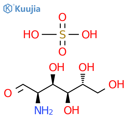 D-Glucosamine sulphate structure
