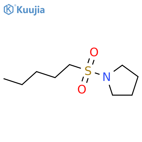 Pyrrolidine,1-(pentylsulfonyl)- structure