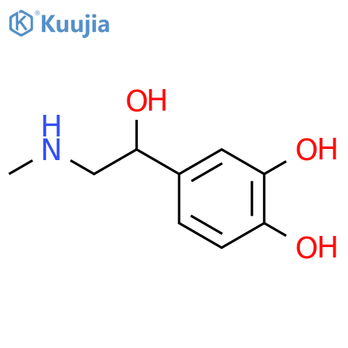 D-(+)-Epinephrine structure