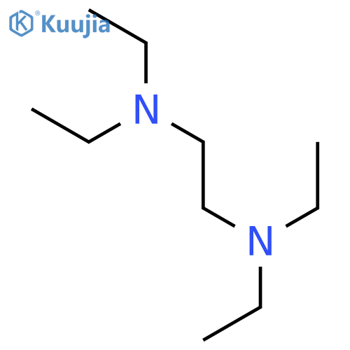 N,N,N',N'-Tetraethylethylenediamine structure