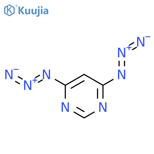 4,6-Diazidopyrimidine structure