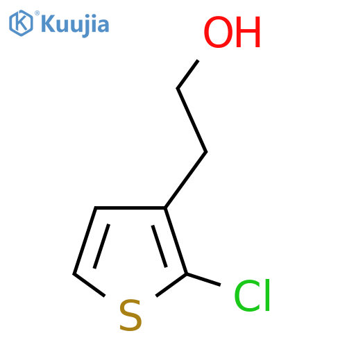 2-(2-chlorothiophen-3-yl)ethan-1-ol structure