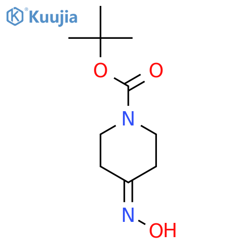 Tert-Butyl 4-(hydroxyimino)piperidine-1-carboxylate structure