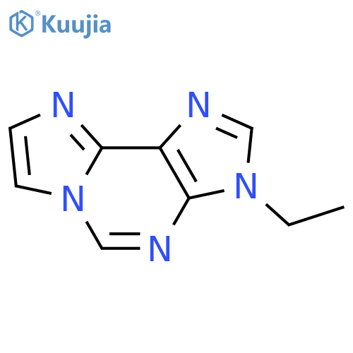 3-ethyl-3H-Imidazo[2,1-i]purine structure