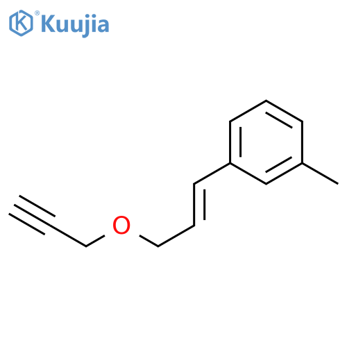 Benzene, 1-methyl-3-[(1E)-3-(2-propyn-1-yloxy)-1-propen-1-yl]- structure