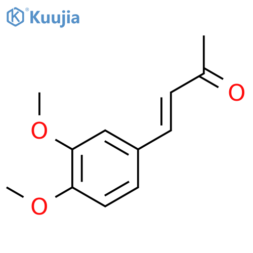 3,4-Dimethoxybenzylideneacetone structure
