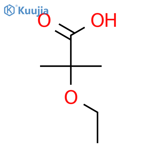 2-Ethoxy-2-methylpropanoic acid structure