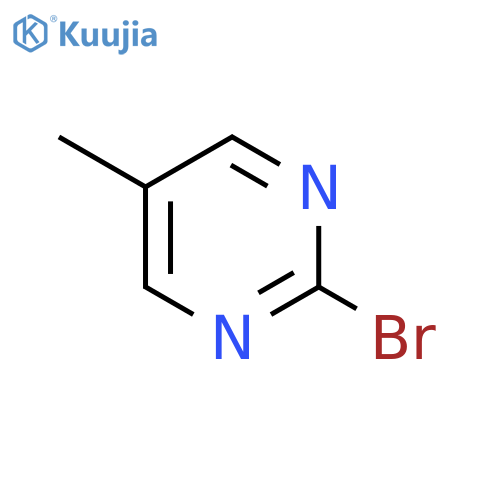 2-Bromo-5-methylpyrimidine structure