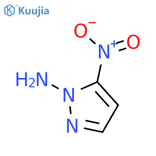 1H-Pyrazol-1-amine,5-nitro- structure