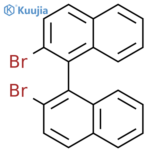 1,1'-Binaphthalene,2,2'-dibromo-, (1S)- structure