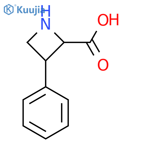 3-Phenylazetidine-2-carboxylic acid structure