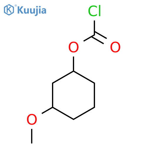 3-Methoxycyclohexyl chloroformate structure