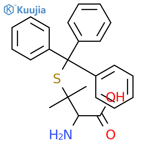 S-Trityl-D-penicillamine structure