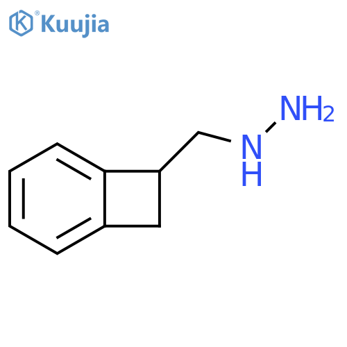 ({bicyclo4.2.0octa-1,3,5-trien-7-yl}methyl)hydrazine structure