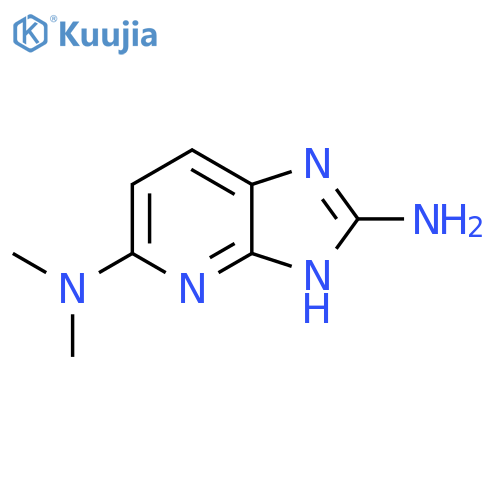 3H-Imidazo[4,5-b]pyridine-2,5-diamine, N5,N5-dimethyl- structure