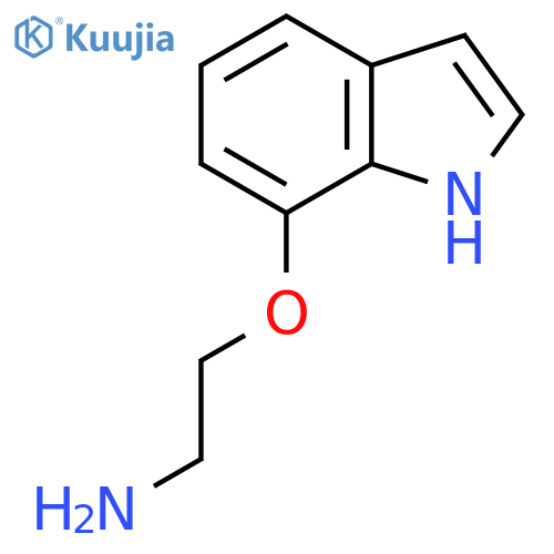 2-(1H-indol-7-yloxy)ethan-1-amine structure