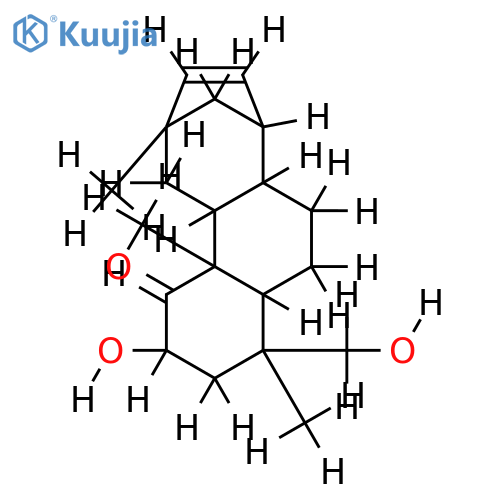 (Ent-2beta)-2,19-Dihydroxy-15-beyeradien-1-one structure