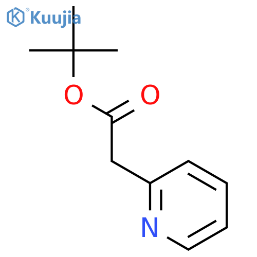 tert-Butyl 2-(pyridin-2-yl)acetate structure