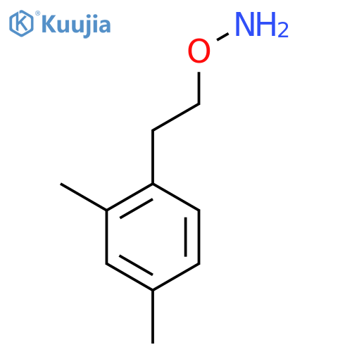 O-2-(2,4-dimethylphenyl)ethylhydroxylamine structure