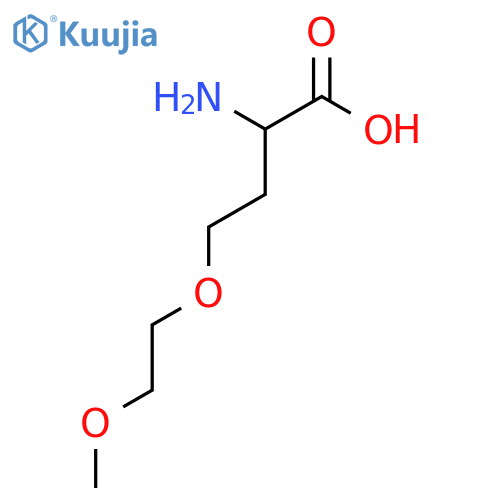 (2S)-2-amino-4-(2-methoxyethoxy)butanoic acid structure