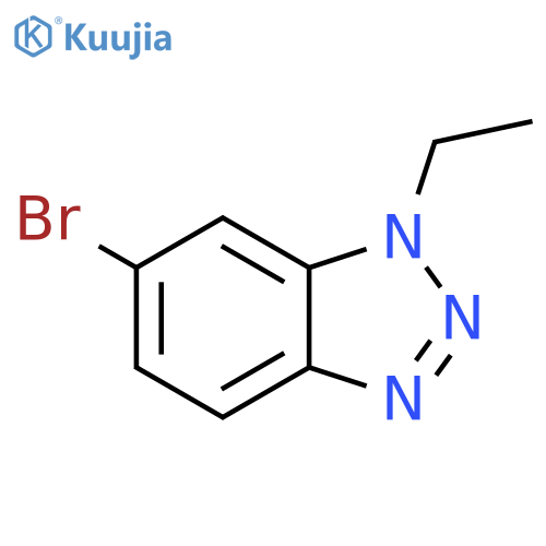 1H-Benzotriazole, 6-bromo-1-ethyl- structure