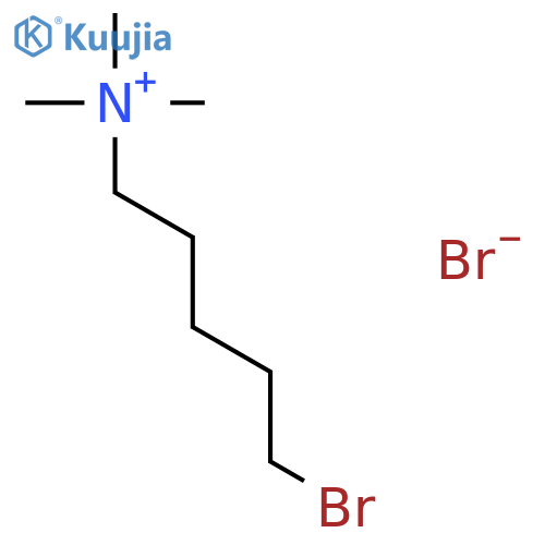 5-Bromopentyltrimethylammonium Bromide structure
