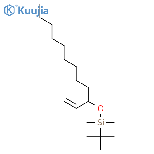 Silane, (1,1-dimethylethyl)[(1-ethenyldecyl)oxy]dimethyl-, (±)- structure