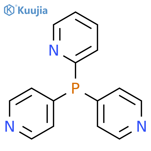 Pyridine, 2-(di-4-pyridinylphosphino)- structure